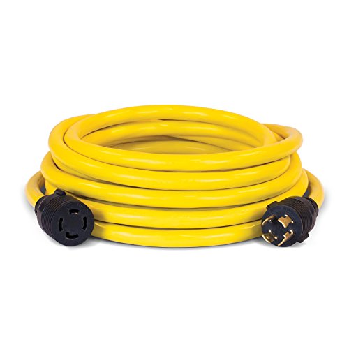 Champion Power Equipment 25-Foot 30-Amp 250-Volt Generator Power Cord for Manual Transfer Switch (L14-30P to L14-30R)