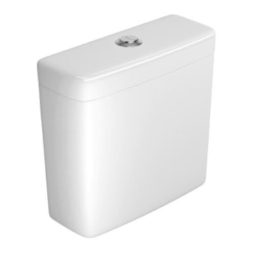 Caixa para Bacia Acoplada Dualflux Monte Carlo/vogue Plus/level/flex/clean Cd.01f.17 Branco/cromado