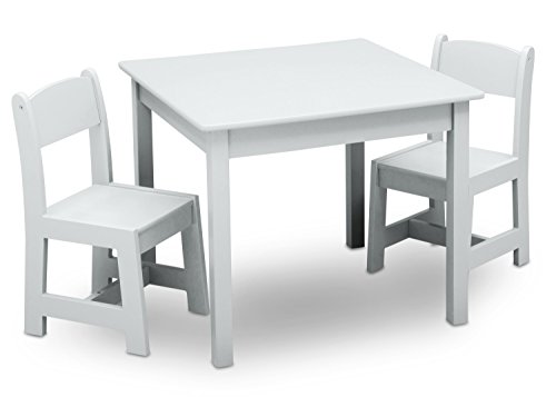 Delta Children Mysize Kids Wood Table and Chair Set
