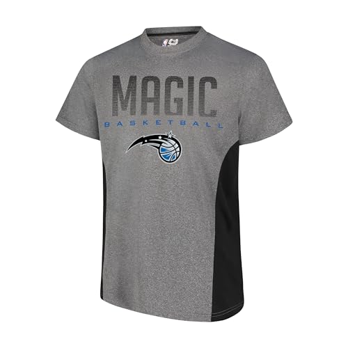 Ultra Game NBA Orlando Magic Men's Active Tee Shirt, Medium, Charcoal