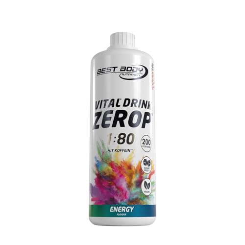 (-26%) Best Body Nutrition Zerop Getränkekonzentrat Energy, 1 l