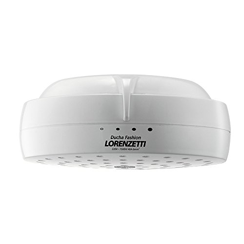 Ducha Fashion 220V 6800W, Lorenzetti, 7531205, Branco, Pequeno