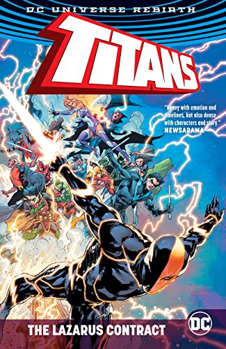 Titans: The Lazarus Contract book cover