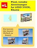 Plusl Remake Anweisungen Fur Lego 31036 Rume Sie Konnen Die Rume Aus Ihren Eigenen Steinen Zu Bauen German Edition