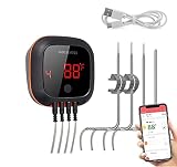 Best Smart Meat Thermometers - INKBIRD IBT-4XS Best Budget Value Pick