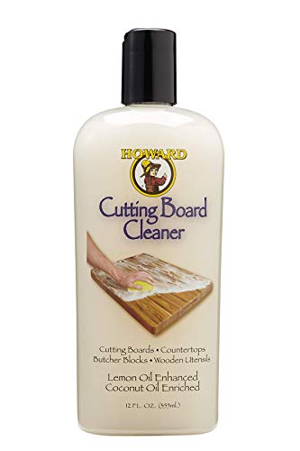 Howard Products CBC012 Cutting Board Cleaner, Cleaner for Wooden Cutting Boards, 12 oz