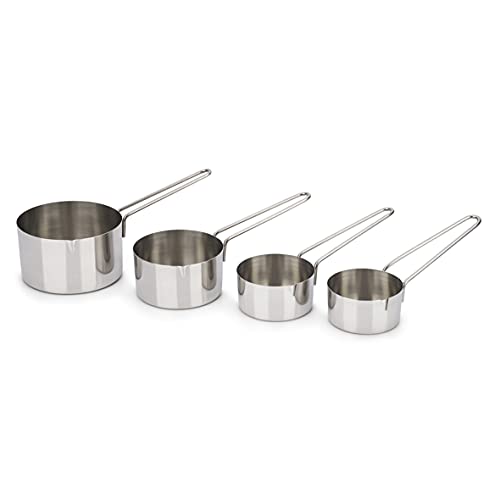 Brinox - Conjunto Medidores Top Pratic Xicara 4 Peças - Aço Inox