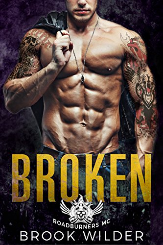 Broken book cover