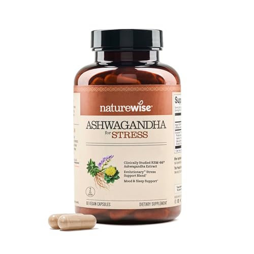NatureWise Ashwagandha for Stress (KSM-66 blend)