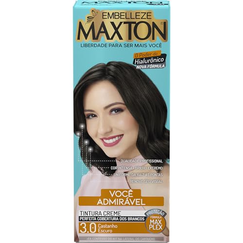 Tinta Cabelo Maxton Castanho Escuro