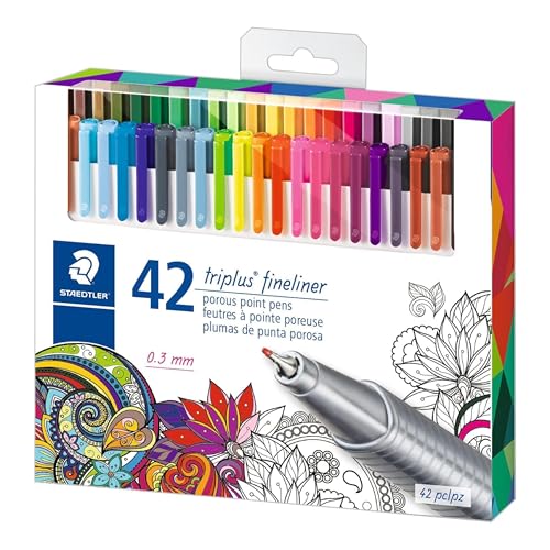 STAEDTLER Fineliner triplus 42pcs