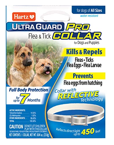 Hartz UltraGuard Pro Reflective Flea & Tick Collar Light Reflecting