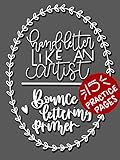 Hand Letter Like An Artist Bounce Lettering Primer English Edition
