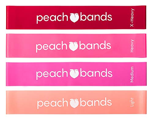 Peach Bands Resistance Loop Bands (Set of 4)