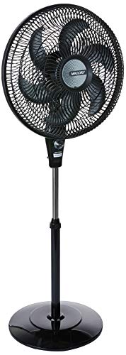 Ventilador Mallory Coluna Delfos TS+ Preto Grafite 40 cm 220V