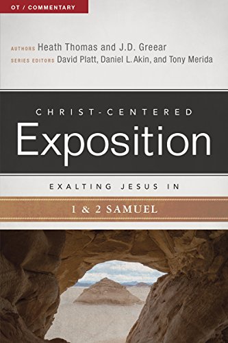 Exalting Jesus in 1 & 2 Samuel book cover