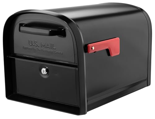 Architectural Mailboxes Oasis 360 Locking Parcel Mailbox Extra Large Black