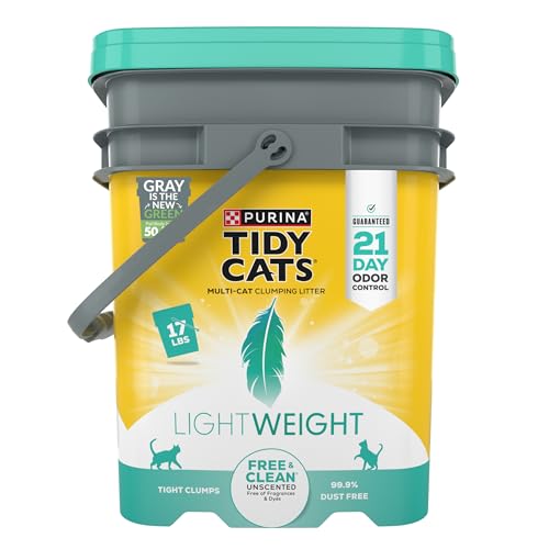 Purina Tidy Cats Free & Clean Lightweight Cat Litter 17lb