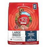 Purina ONE Plus Large Breed Adult Dog Food Dry Formula, Real Protein Rich Natural Chicken Flavor - 40 lb. Bag