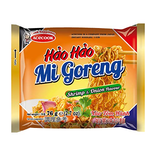 ⚡ BLITZDEAL (-49%) ACECOOK - HH Instant Nudeln Garnelen & Zwiebel - Multipack (30 X 76 GR)