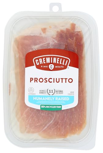 Creminelli - Italian Artisan Handcrafted Fine Meats, Sliced Prosciutto Salami, 2.0 Ounce