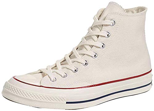 Converse All Star '70s High Top Unisex Sneakers, Parchment, Off White, 10 US Women/8 US Men