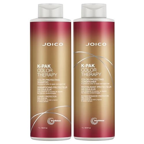 Joico K-pak color therapy shampoo & conditioner duo, 2 Count