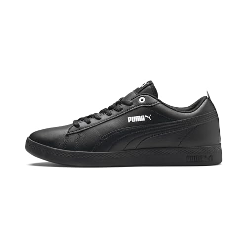 (-40%) PUMA Damen Puma Smash Wns V2 L Sneaker, Puma Black Puma Black, 37.5 EU
