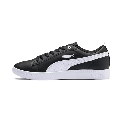 (-41%) PUMA Damen Puma Smash Wns V2 L Sneaker, Puma Black Puma White, 38 EU