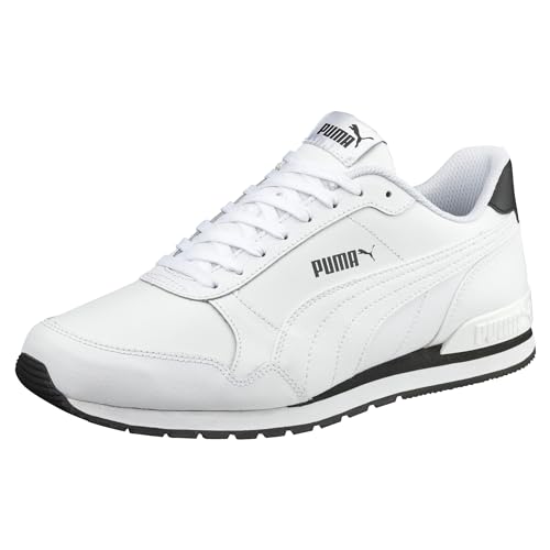 (-35%) PUMA Unisex ST Runner v2 Full L Low-Top Trainer, Puma White-Puma White, 44 EU