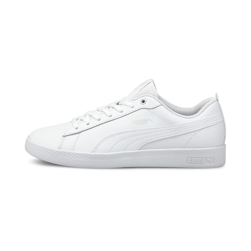(-45%) PUMA Damen Puma Smash Wns V2 L Sneaker, Puma White Puma White, 38 EU