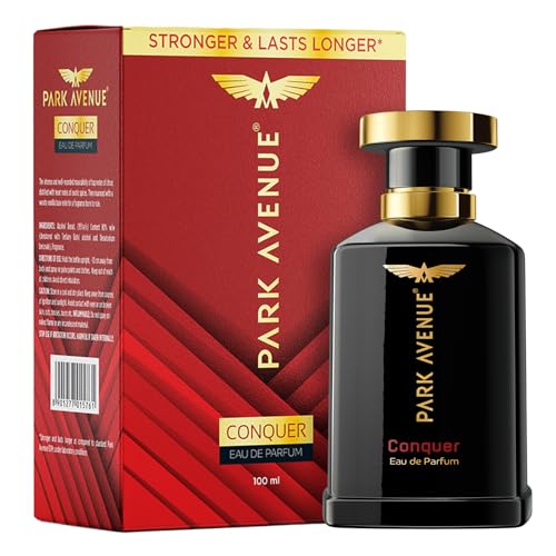 Conquer, Eau De Parfum Men, 100ml | Long Lasting Perfume for Men | Premium Luxury Fragrance Scent | Aromatic Blend of Woody & Spicy Fragrance | Suitab