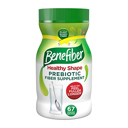 Benefiber Healthy Shape Prebiotic Fiber Powder 67 Servings 17.6oz