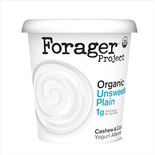 Forager Project Cashewmilk Yogurt, Unsweetened Plain, 24-Ounce