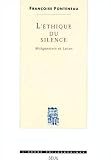 Lthique Du Silence Wittgenstein Et Lacan Ordre Philos