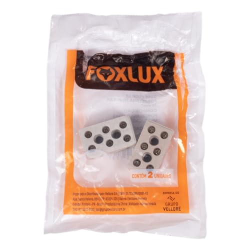 Conector Porcelana Tripolar Foxlux 10mm Alta Temperatura para Chuveiro, Resistência e Instalações Elétricas Kit 2 unidades