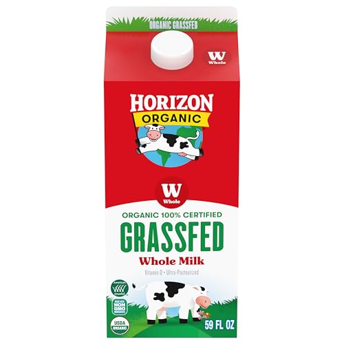 Horizon Organic Grassfed Whole Milk, Half Gallon