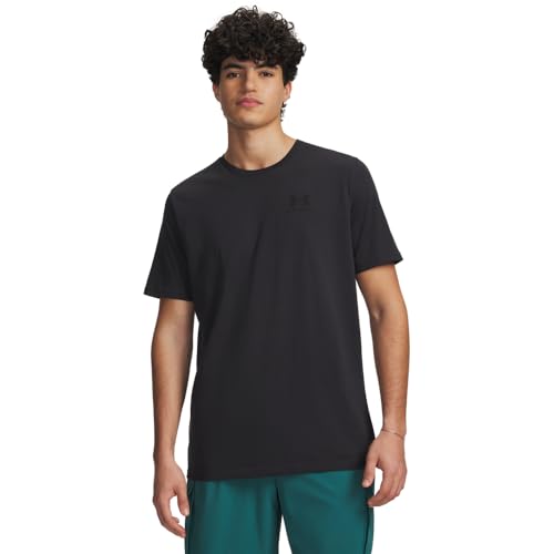 (-48%) Under Armour Herren Left Chest Logo T-Shirt Schwarz L