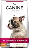 Canine Creek Ultra Premium Dry Dog Food for Puppies, Suitable for All Breed Sizes, Free from Preservatives - 441.33 Ounces (Extra 35.27 Ounces Free Inside)