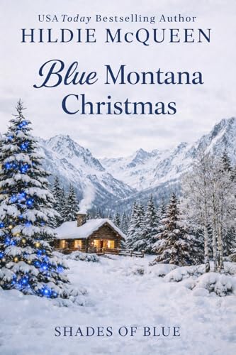 Blue Montana Christmas book cover