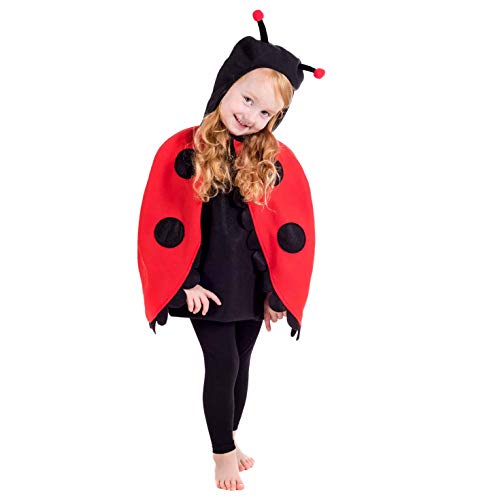 fun shack Ladybug Costume Toddler, Toddler Girl Ladybug Costume, Girls Halloween Costumes, Halloween Costumes for Girls, Toddler 3-4 Years
