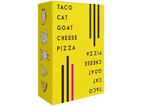 Taco Cat Goat Cheese Pizza Wildly Entertaining Card Game for Family and Group Game Night | Easy to Learn and Play with 10-15 Minute Rounds | Fun for Kids, Teens, Adults, and Families | 2-8 Players
