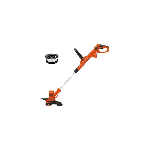 BLACK+DECKER 14 in 2-in-1 String Trimmer and Lawn Edger 6.5A Auto Feed