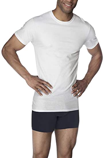 Gildan Men's Crew T-Shirts, Multipack, Style G1100, Black/Sport Grey/Charcoal (5-Pack), X-Large