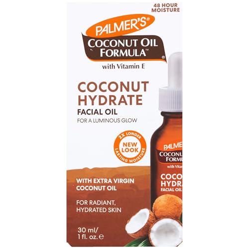 Palmer's Coconut Oil Formula Coconut Monoi Luminous Hydration Facial Oil, 1 Ounce