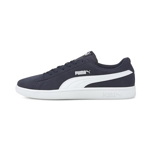 (-30%) PUMA Unisex Puma Smash V2 Sneaker, Peacoat Puma White, 39 EU