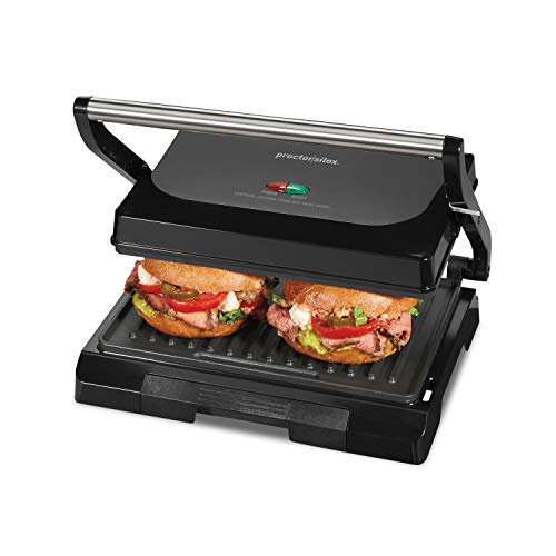 Proctor Silex Serving Panini Press Most Convenient A durable panini press for making 2 sandwiches