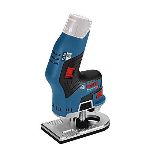 (-51%) Bosch Professional 12V System Akku Kantenfräse GKF 12V-8 (Fräskopf-Schaft: 8 mm, ohne Akku/ Ladegerät)
