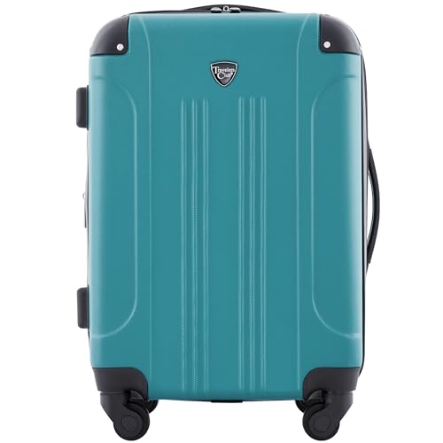 Travelers Club Chicago Hardside Expandable Spinner Luggage, Teal, 22" Carry-OnWrangler 22" Hardside Spinner C