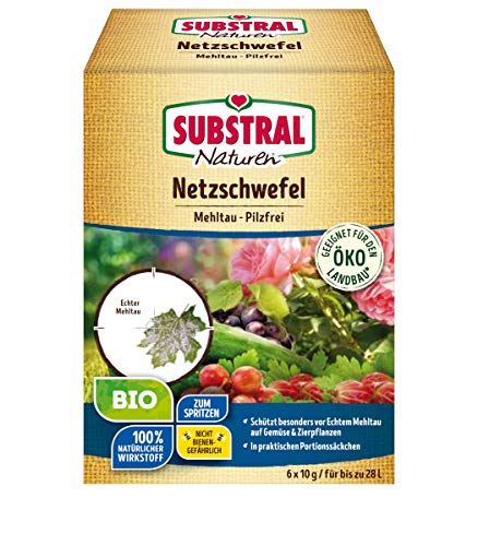 (-16%) Substral Netzschwefel 6 x 10g gegen Mehltau